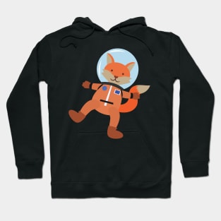 Fox in space suit Hoodie